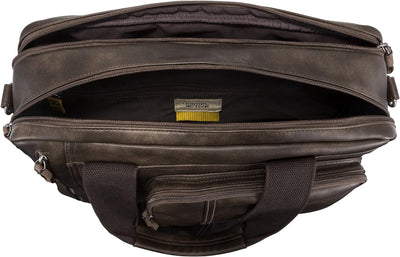 camel active bags Laos Herren Businesstasche Aktentasche 38 x 10 x 30 Brown, 38 x 10 x 30 Brown