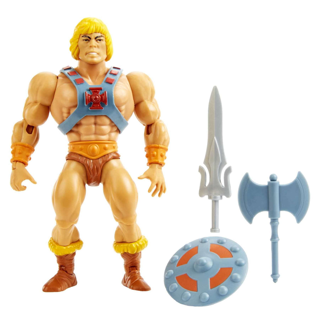 Masters of the Universe Origins He-Man Action Figure, Character for Storytelling Play and Display, G