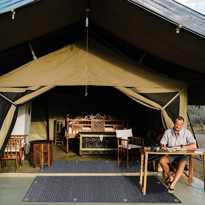 Vigevee Vorzeltteppich Markisenteppich, Zeltboden für Camping, Atmungsaktiv rutschfest, Waschbare, Z