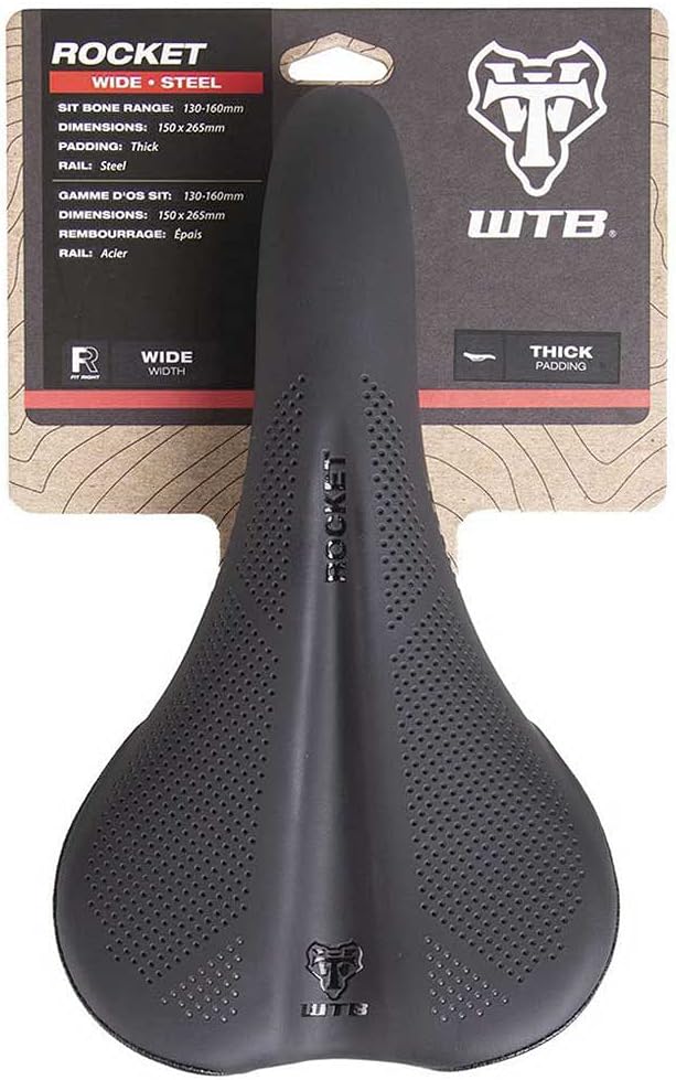WTB Rocket Wide Steel / Black, Wide Steel / Black