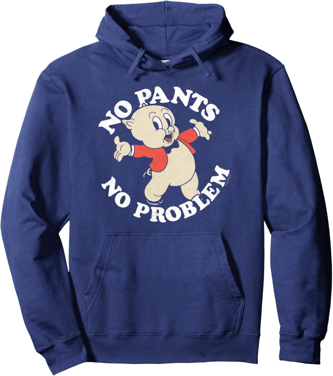 Looney Tunes Porky No Pants Pullover Hoodie