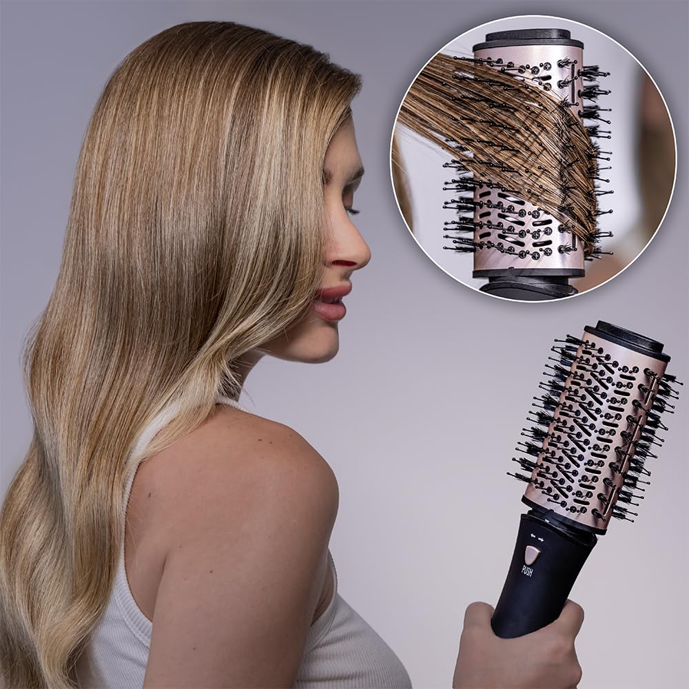 Cecotec Heissluftbürste Bamba CeramicCare 10in1 Styler, 1000W, 10 Austauschbare Köpfe, 3 Temperature