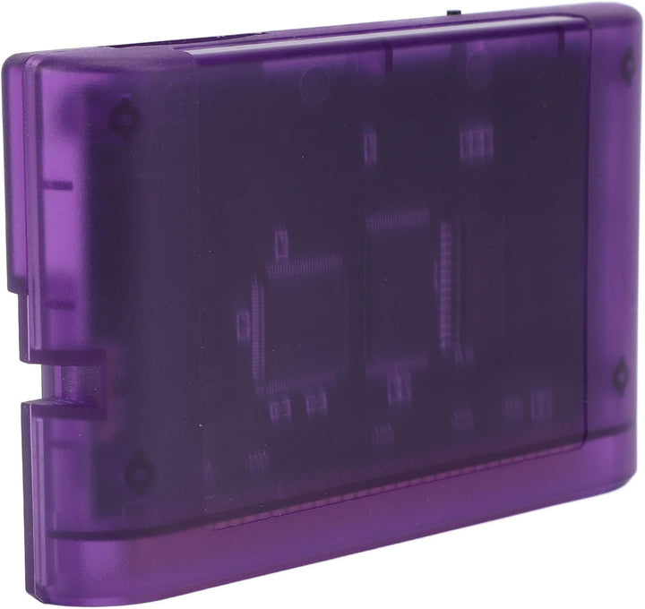 Spielvideokassette für Mega Drive, 3000 in 1, Transparent mit 8 GB Speicherkarte, Unterstützt MD1 MD
