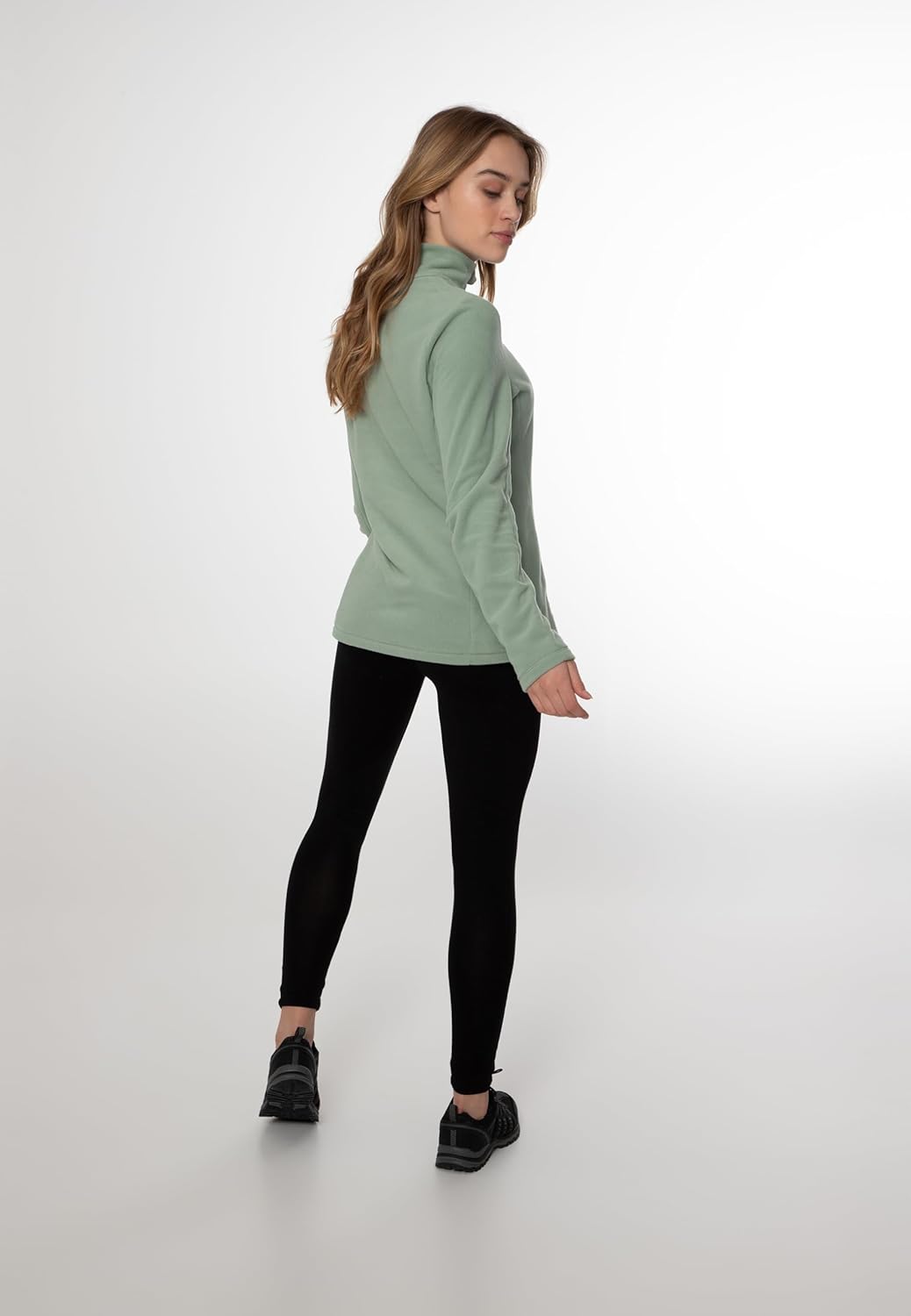 Protest Damen 1/4-reissverschluss MUTEZ 3XL Juniper, 3XL Juniper