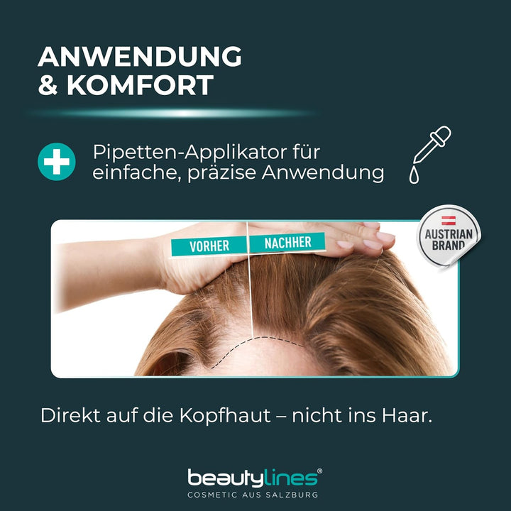 beautylines COSMETIC AUS SALZBURG by Rosina Moser - NEW Hair Serum 50 ml Haarserum Haarausfall