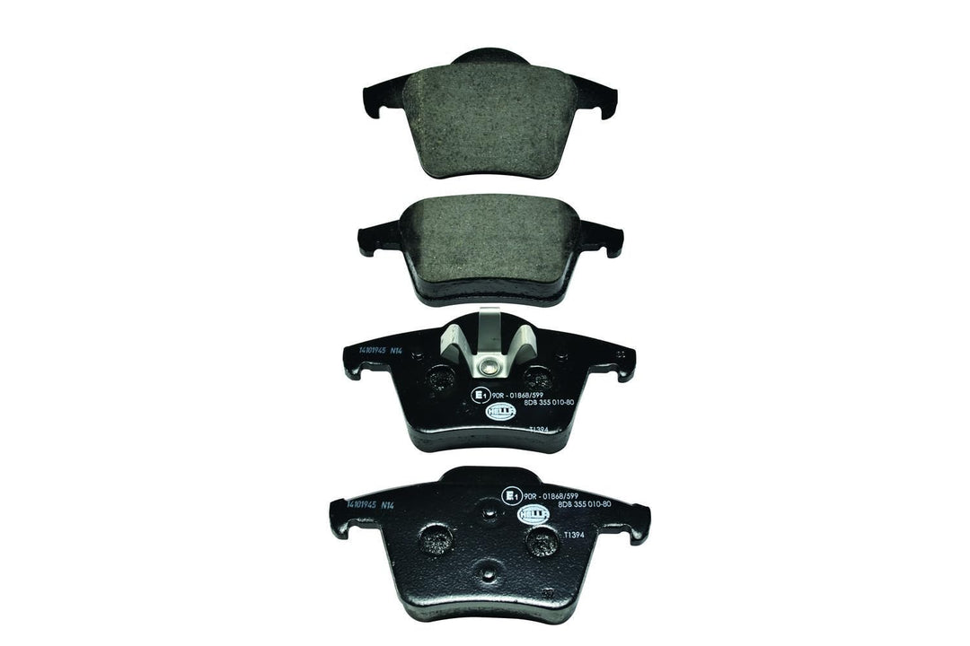 HELLA PAGID 8DB 355 010-801 Bremsbelagsatz - T1394 - Dicke/Stärke: 17.7mm - Bremssystem: Teves - nic