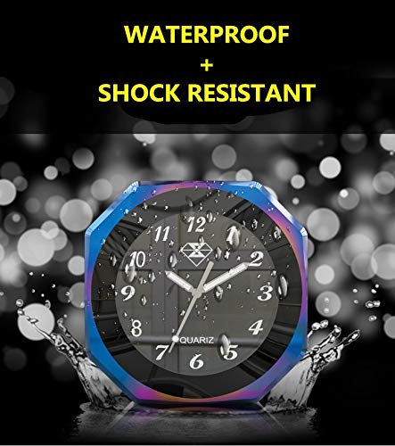 Motorrad wasserdichte Uhr schwarz blau rot silber für Fahrrad/Motorrad/SUV verschiedene Modelle, pas