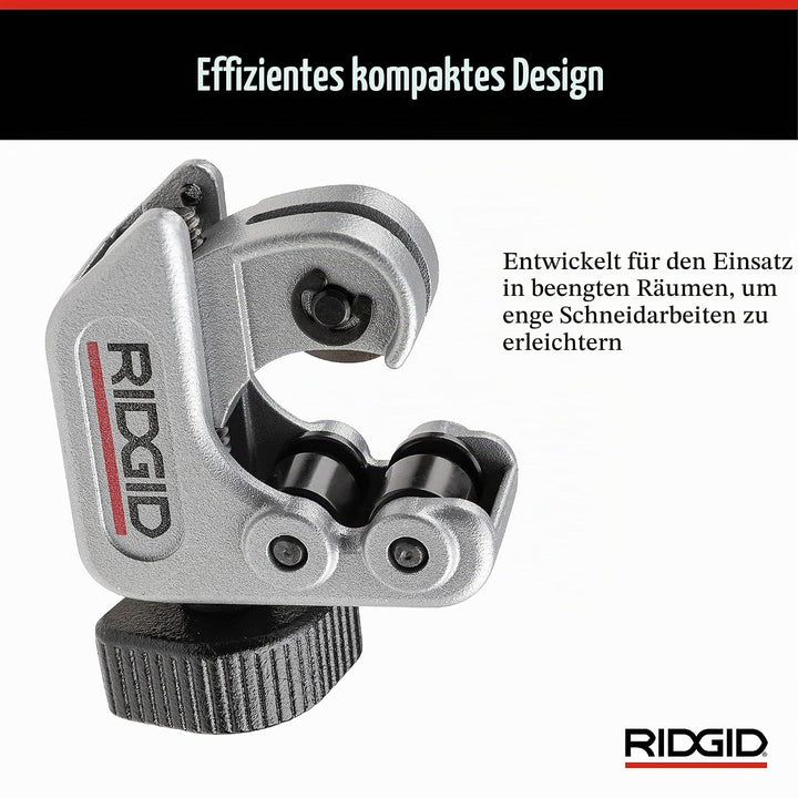 RIDGID 40617 Modell 101 Mini-Rohrabschneider für beengte Arbeitsbereiche, Rohrabschneider von 6 mm b