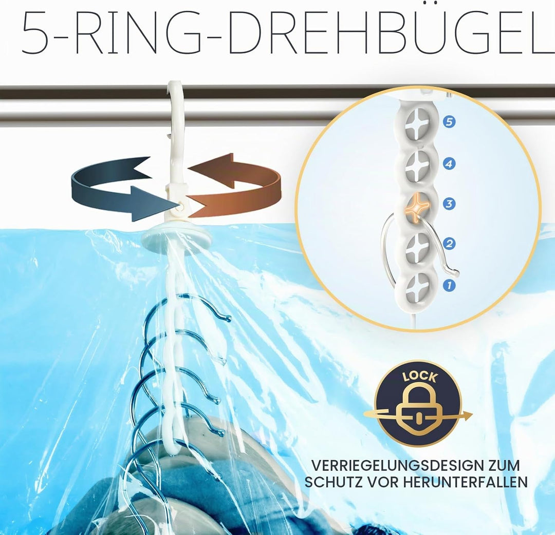 TAILI Vakuumbeutel für Kleidung Hängend, Vacuum Bags for Clothing Vakuumierbeutel Kleidung Mit Kleid