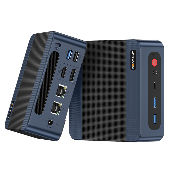 BOSGAME P3 Lite Büro-Gaming-Mini PC, Ryzen 7 6800H (bis 4,7 GHz), 32GB DDR5 RAM, 1TB PCIe 4.0 SSD Sm