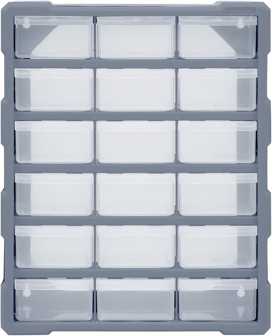 Multi-Schubladen-Organizer 18 Schubladen Sortierkasten Sortimentskoffer Sortimentsbox Kleinteilemaga
