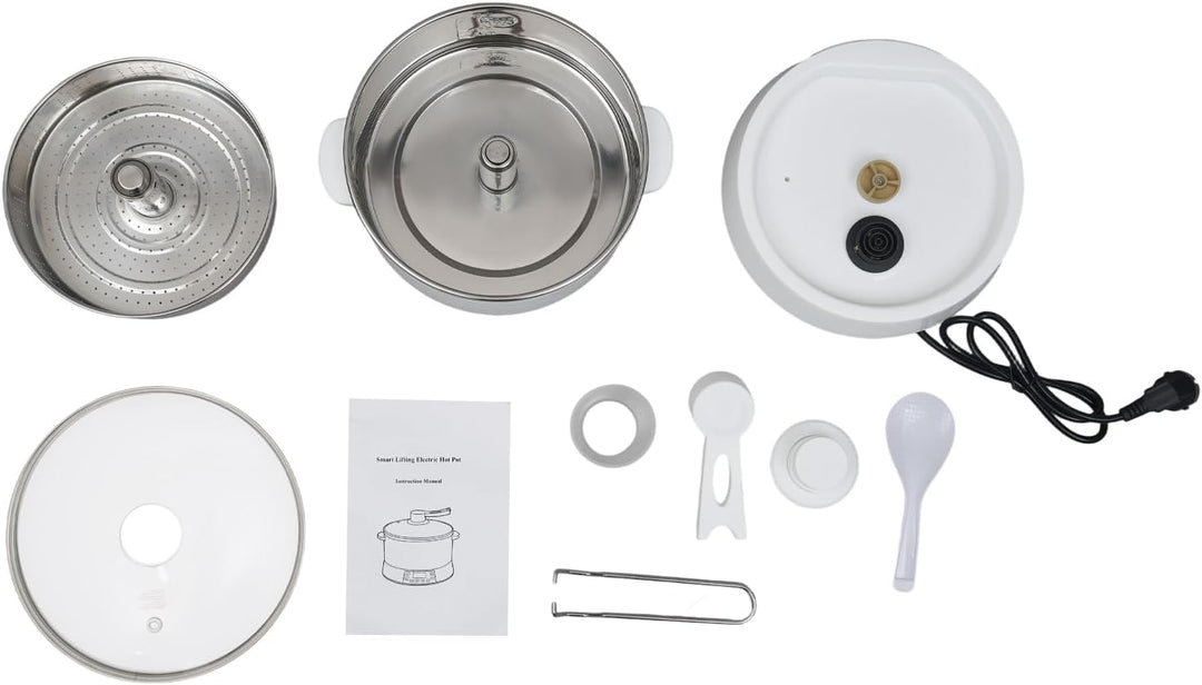 Weiss Reiskocher mit niedrigem Zuckergehalt, Low Sugar Reiskocher Rice Cooker mit Low-Sugar-Funktion