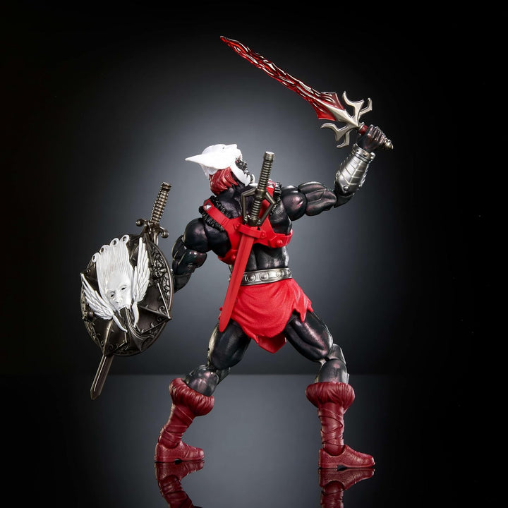 Masters of The Universe Masterverse Actionfigur, Deluxe-Sammelfigur mit 30 beweglichen Gelenken, aus