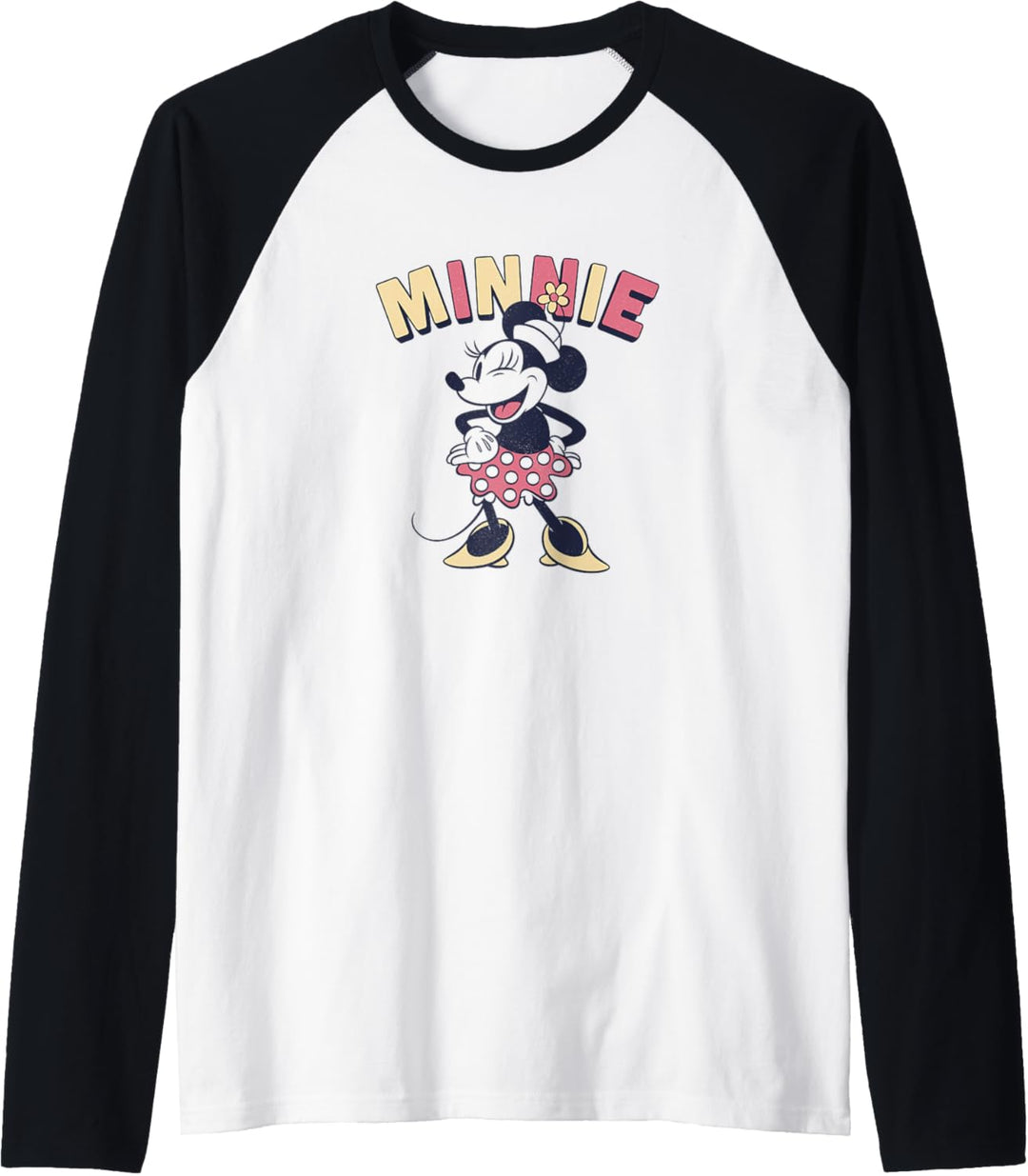 Disney Mickey And Friends Minnie Classic Portrait Raglan