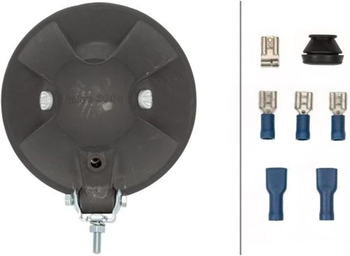 HELLA - Halogen-Fernscheinwerfer - Rallye 3003 - E1 3099/ECE-R7/ECE-R112 - 12/24V - 1F8 009 797-321