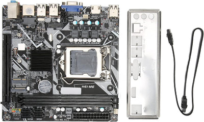 ASHATA Desktop-Computer-Motherboard, LGA 1155-Motherboard, NVME WiFi M.2 VGA HD-Ausgang 10 USB 2.0 D