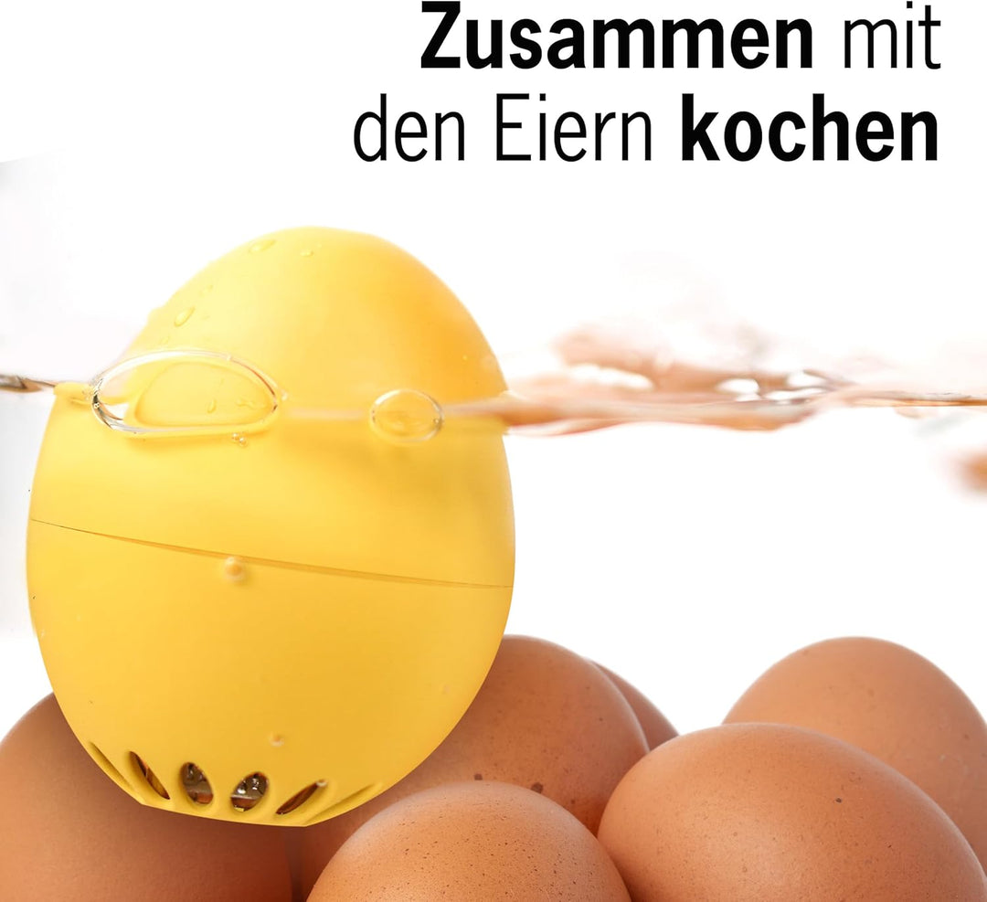 Helga PiepEi - Singende Eieruhr zum Mitkochen - Eierkocher für 3 Härtegrade - Trabant DDR Geschenk -