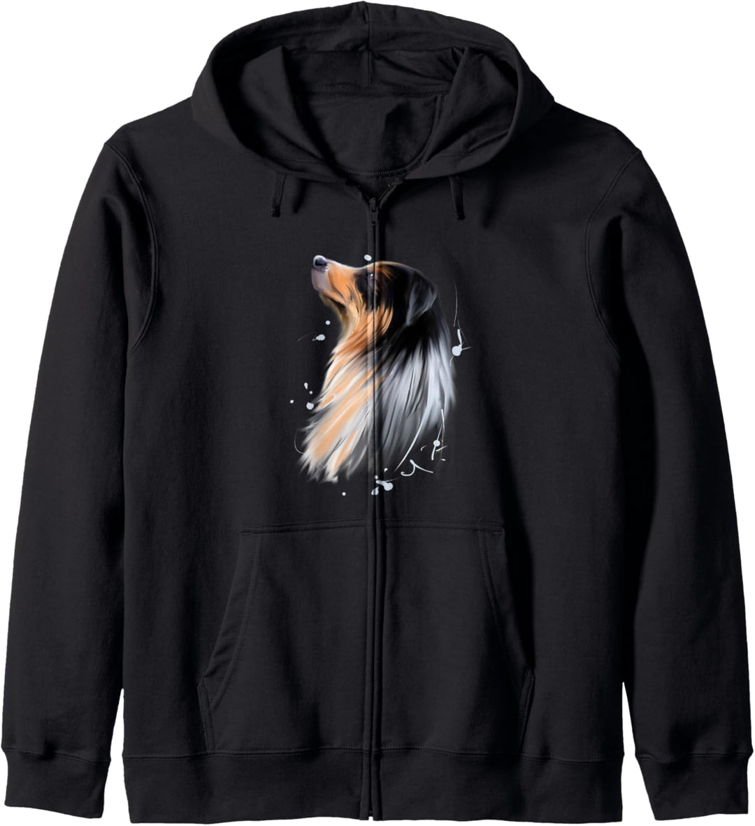 Australian Shepherd Art Geschenk Kapuzenjacke