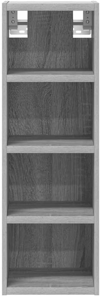 Refined Hängeschrank Riga Grau Sonoma 20x29,5x60 cm Holzwerkstoff 1x(4Einlegeböden)20cm,60cm Grau So