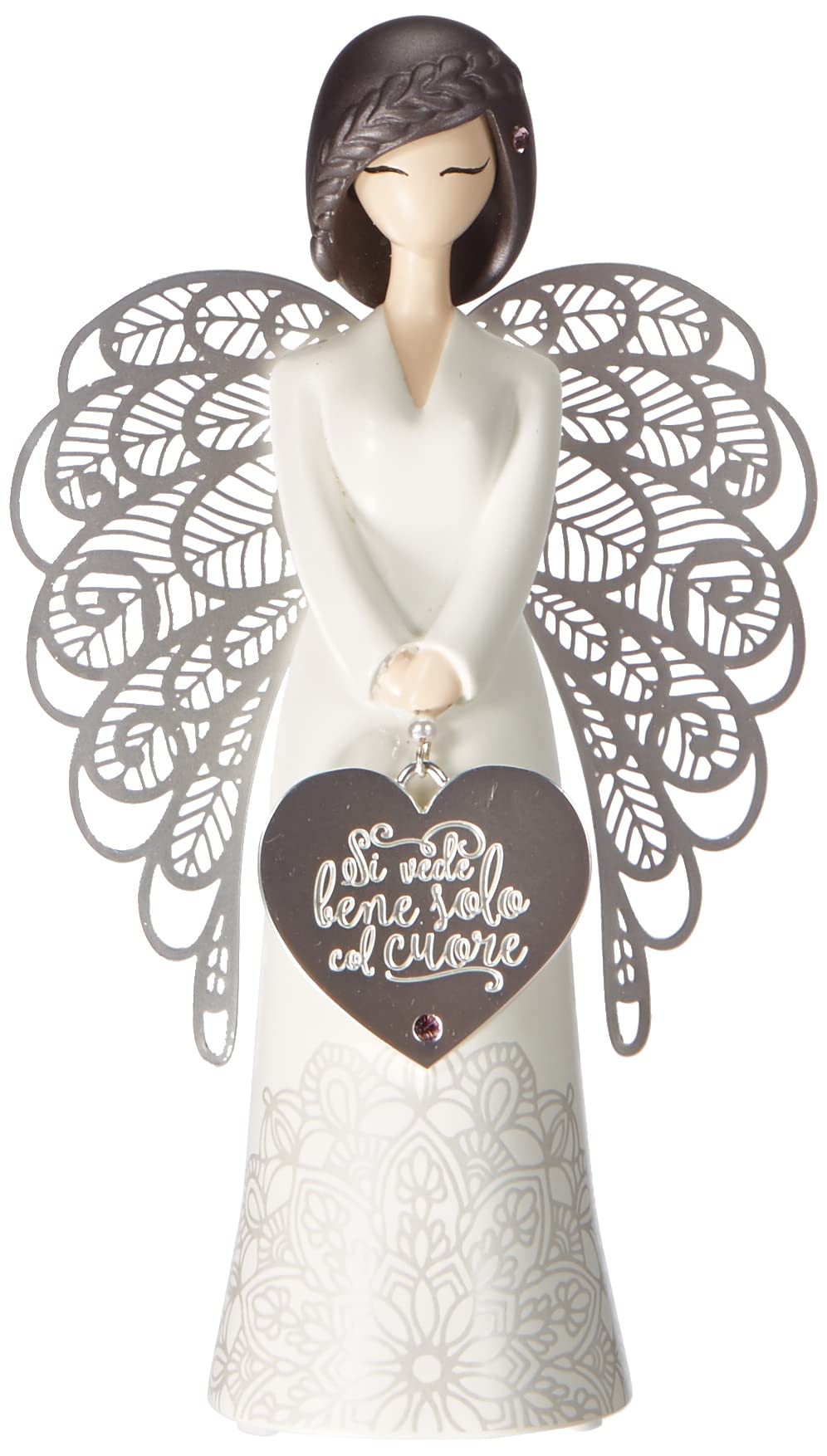 You are an angel ALF007I Angelo mit Termin, Harz, Mehrfarbig, 17 cm, ALF007I