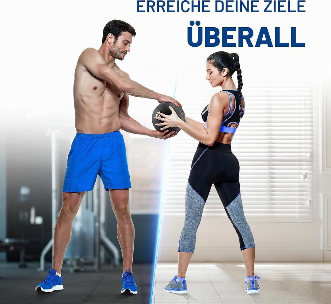 Yes4All Slam Ball - Smooth - KGs - 6KG, Schwarz