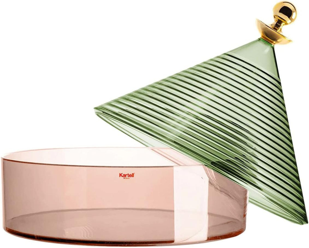 Kartell Trullo Aufbewahrungsbehälter salbeigrün - pink, Salbeigrün - Pink