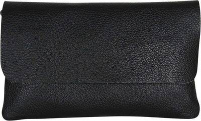 AmbraModa GLX11 - Damen Umhängetasche, Clutch, Handytasche aus echtem Leder mit abnehmbarem und vers