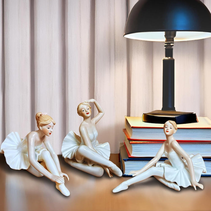 Porzellanfiguren Ballett, geformte Statue, Kunsthandwerk, Kunstwaren, Skulptur, Heimdekoration (Orna