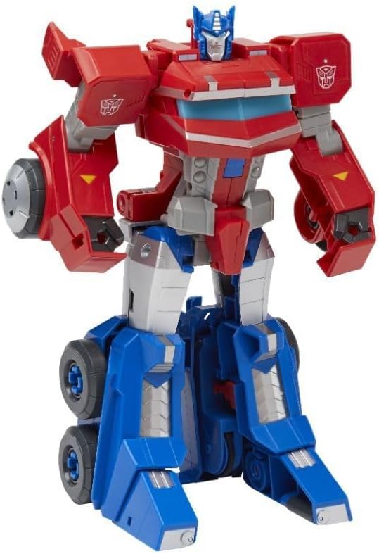 Transformers Spielzeug Bumblebee Cyberverse Adventures Roll N’ Change Optimus Prime Figur, ab 6 Jahr