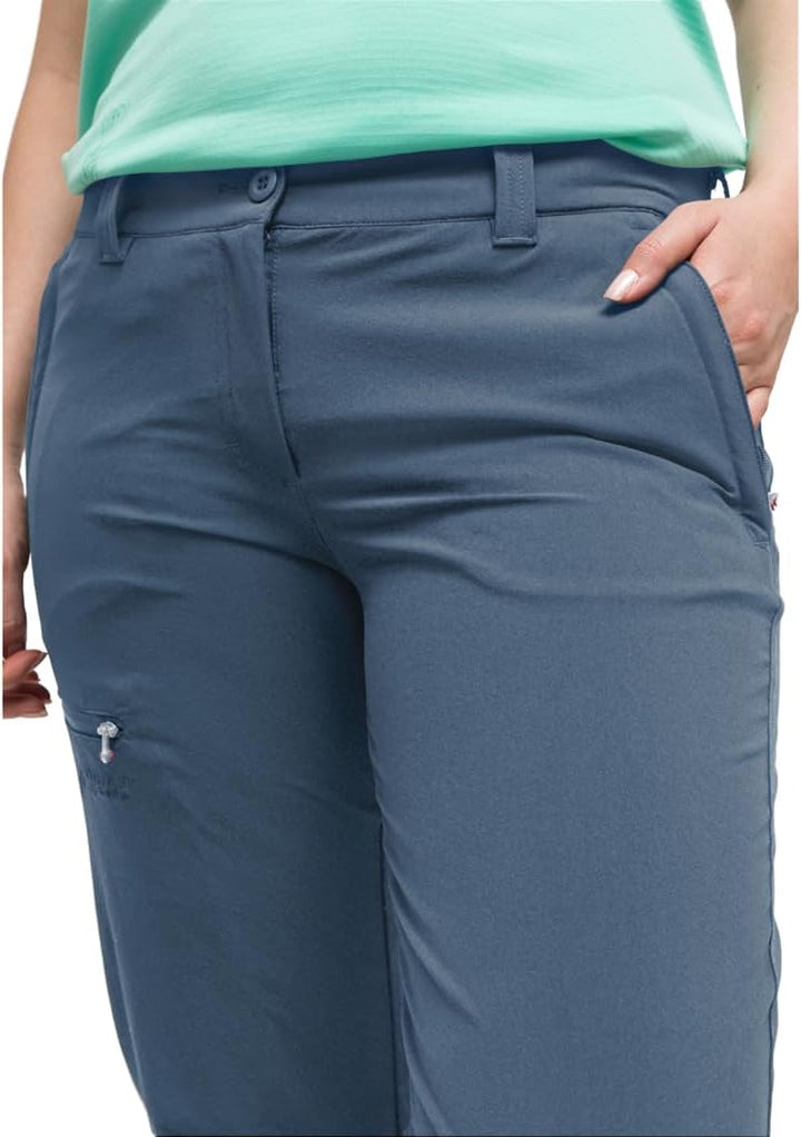 Maier Sports Lulaka 7/8, Damen Wanderhose, Wasserabweisende 7/8-Outdoorhose für Trekking und Hiking,