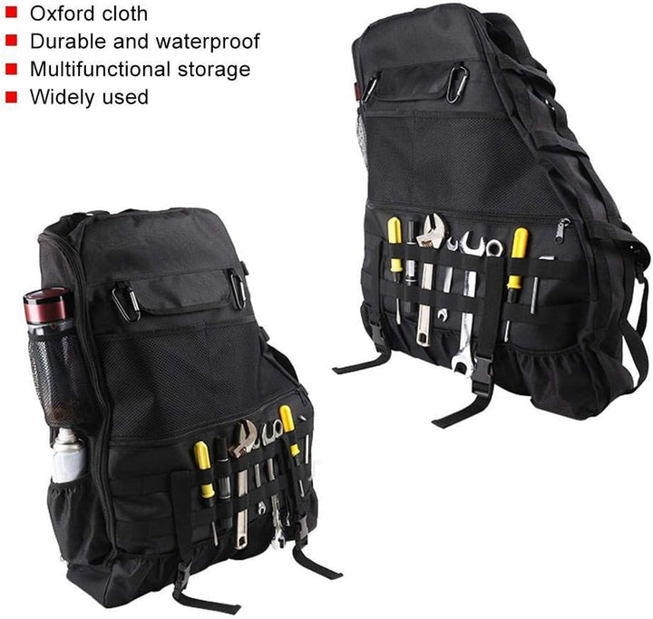 Aramox Überrollbügel-Tasche Passend für 2/4 Tür 2007-2016, Oxford Fabric Überrollkäfig-Aufbewahrungs