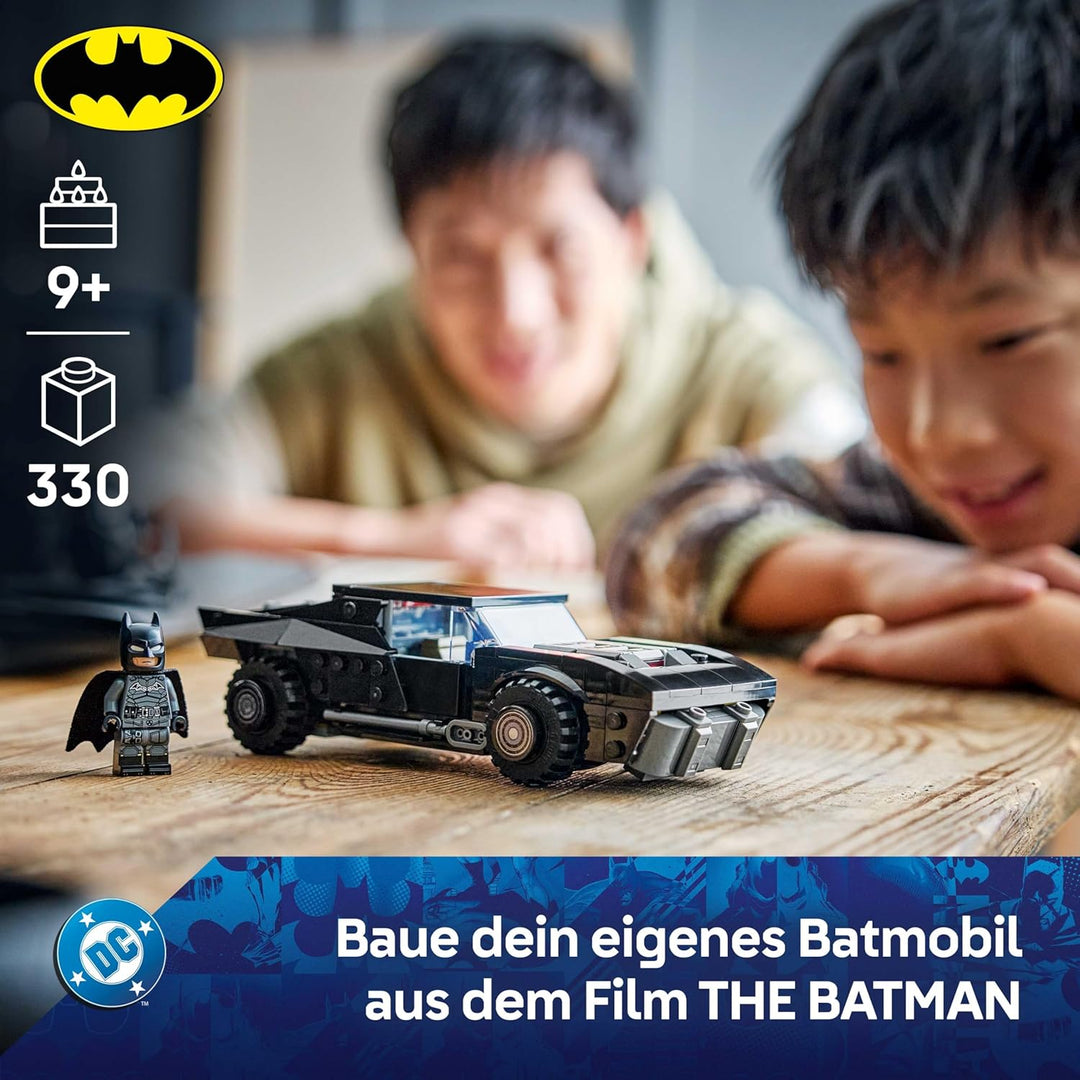 LEGO DC Batman: The Batman Batmobil - Kinder Spielzeug - Spielset mit Modellauto und Superhelden Min