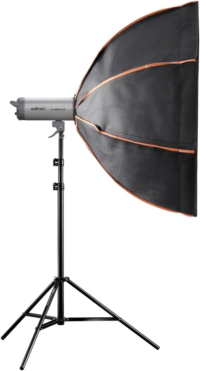 Walimex pro Octagon Softbox Plus Orange Line 120 ohne Adapter, ohne Adapter