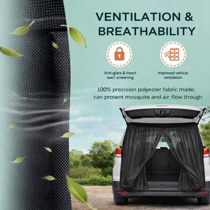 Moskitonetz Van mit Magnetismus 180 x 150 cm, Fliegengitter magnetisch, Moskitonetz magnetisch mit M