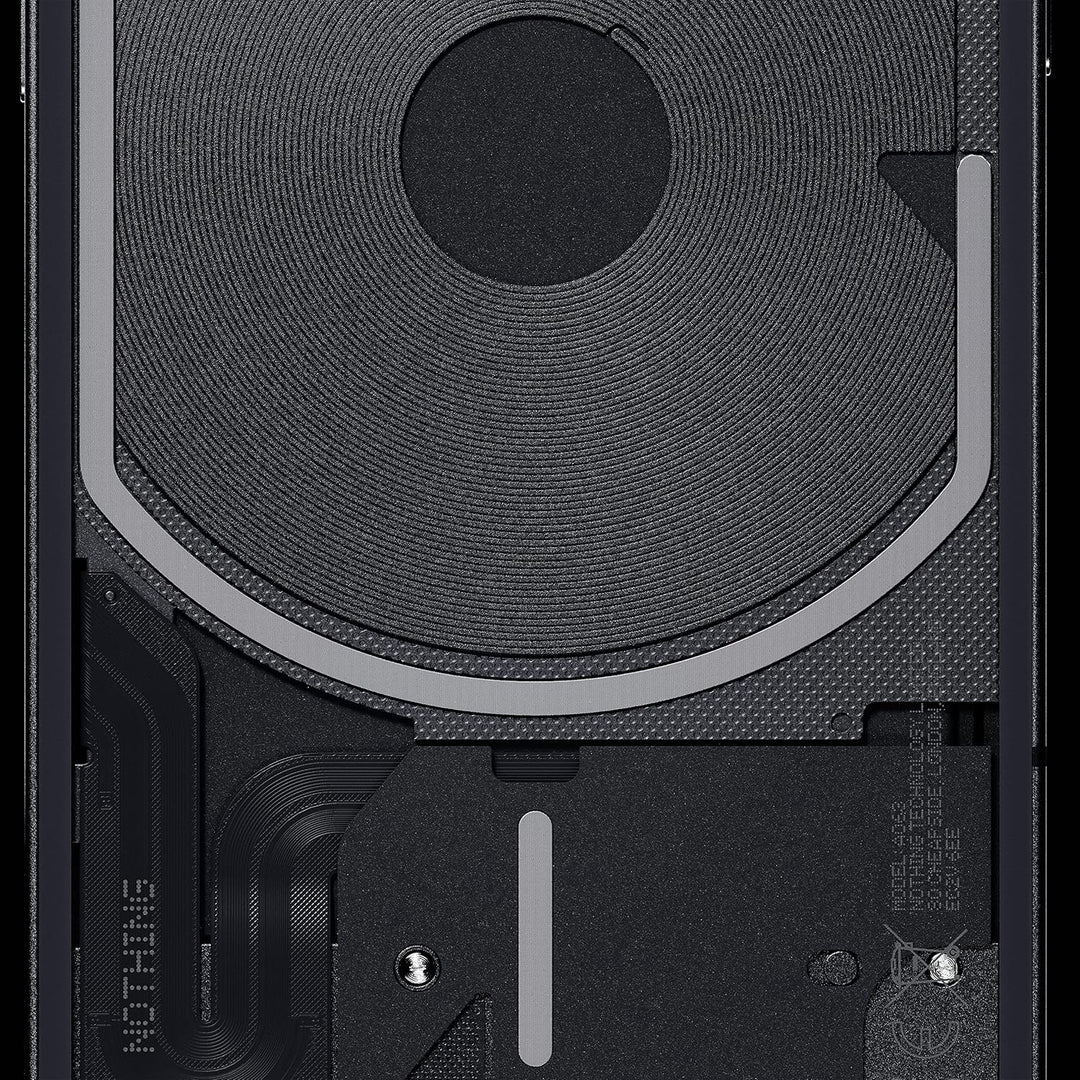 Nothing Telefon (1) - 8 GB RAM + 256 GB, Glyph-Schnittstelle, 50-MP-Doppelkamera, Nothing Betriebssy