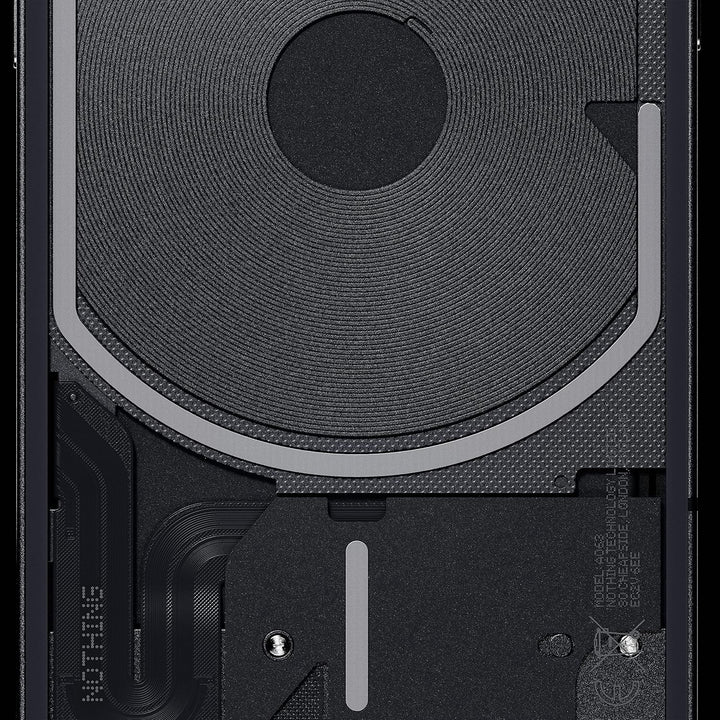 Nothing Telefon (1) - 8 GB RAM + 256 GB, Glyph-Schnittstelle, 50-MP-Doppelkamera, Nothing Betriebssy