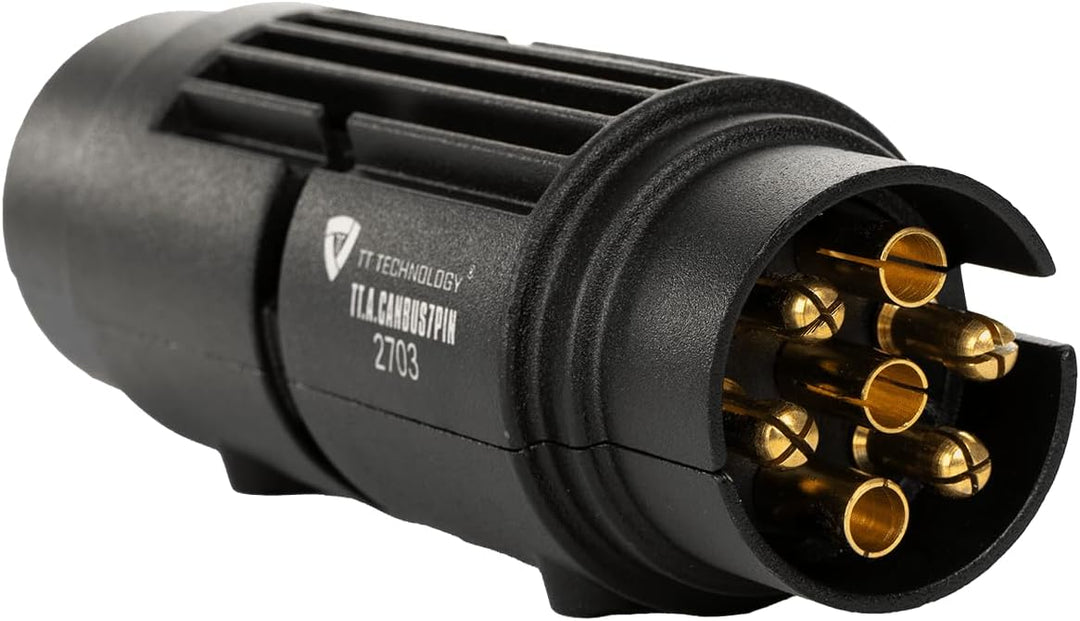 CANBUS 7-PIN Steckdosenadapter für LED-Beleuchtung | Verhindert Fehlermeldungen im Bordnetz. Ideal f