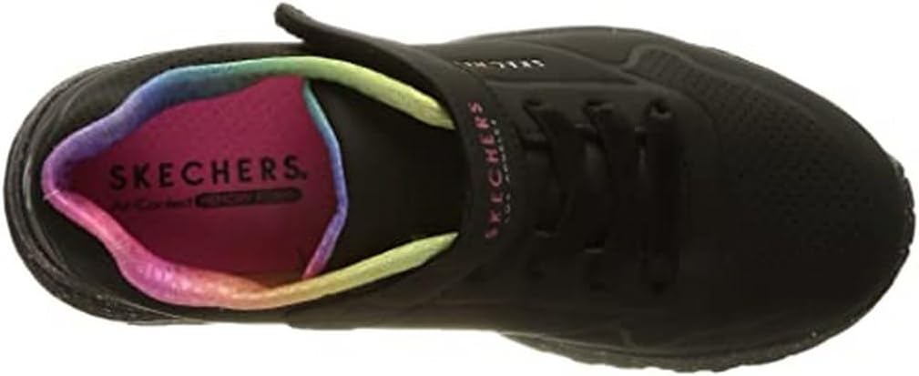 Skechers Damen Uno Stand On Air Sneaker 30 EU Schwarz, 30 EU Schwarz
