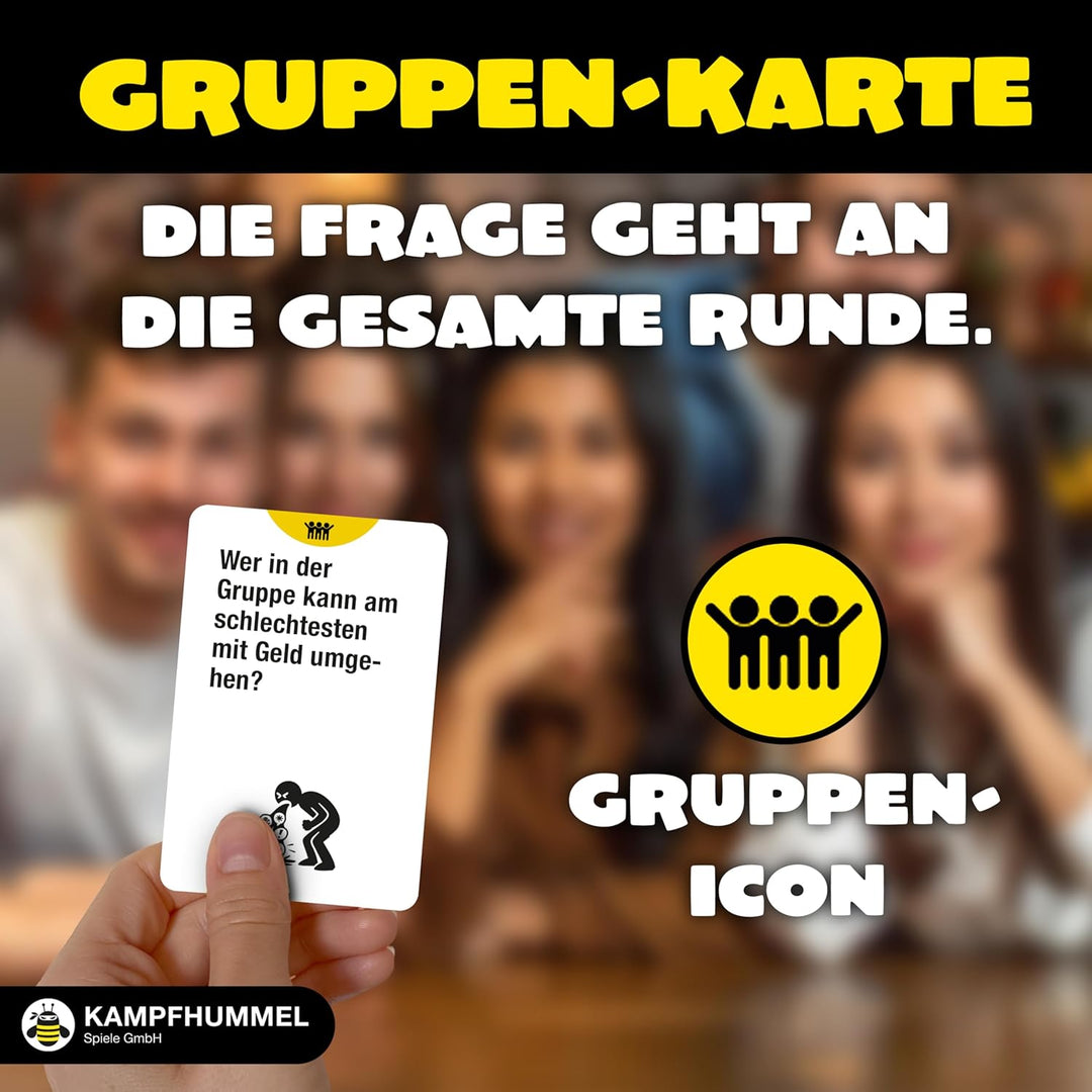Kampf gegen das Spiessertum LASS ES RAUS! – Das brutale Kommunikationsspiel | Kennenlernspiel für Pa