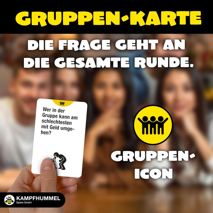 Kampf gegen das Spiessertum LASS ES RAUS! – Das brutale Kommunikationsspiel | Kennenlernspiel für Pa