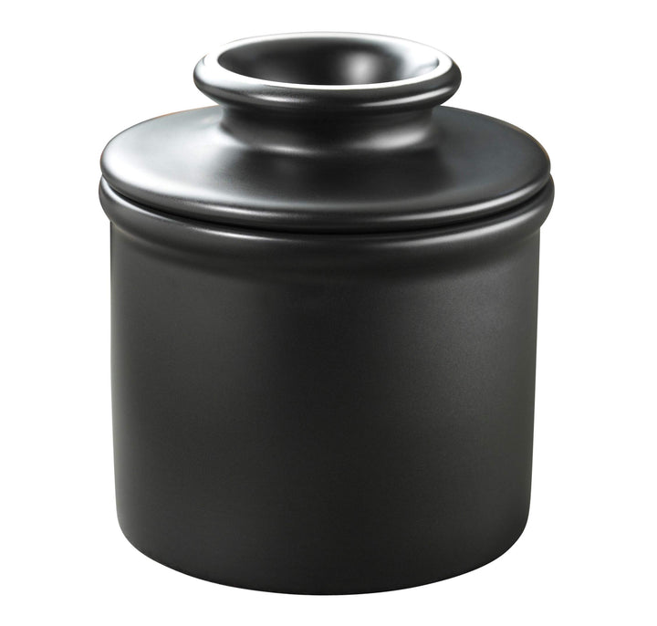 The Original Butter Bell Crock by L. Tremain Retro & Matte Collection – Classic Ebony