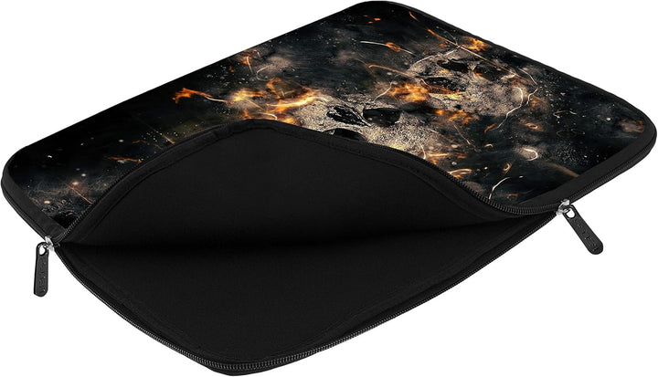 PEDEA Design Tablet PC Tasche 10,1 Zoll (25,6cm) mit Design Mauspad, Skulls