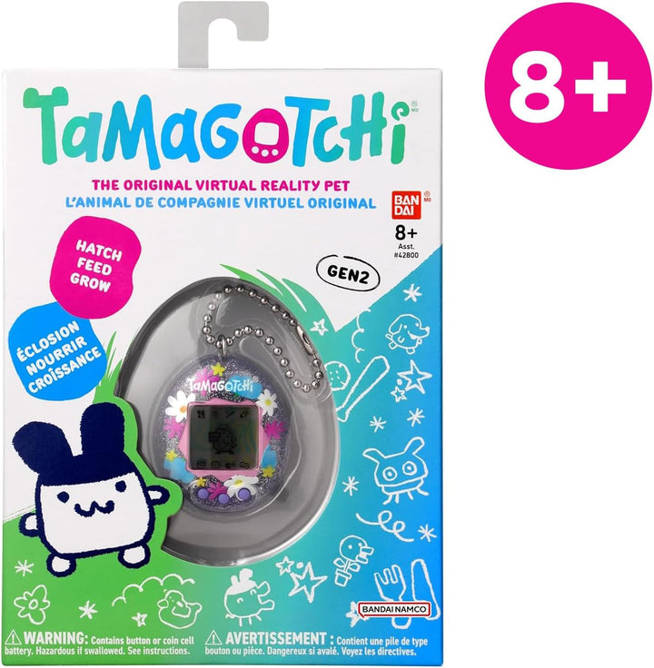 Bandai - Tamagotchi - Tamagotchi Original - Flower Perfume - Elektronisches virtuelles Tier mit Farb