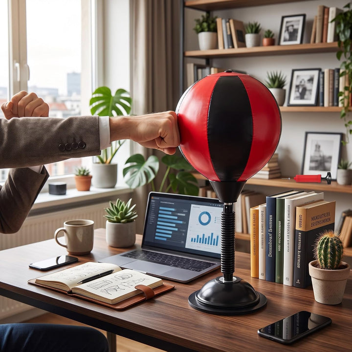 Punchingball Tisch Set für Büro Stressabbau Training