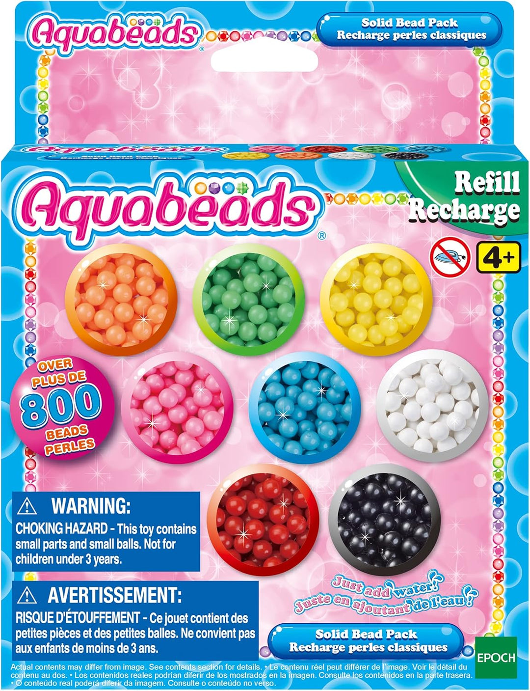 Aquabeads 31774 Kreativ Würfel - Super Mario - Bastelset, grün & 31517 Perlen, Multi Color, 18 cm