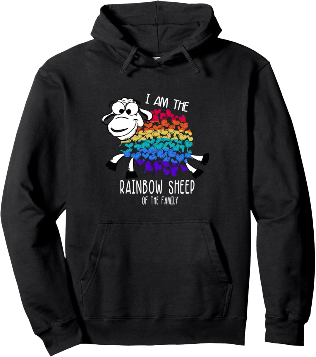 I am the Rainbow sheep of the Family LGBT Gay Homosexualität Pullover Hoodie