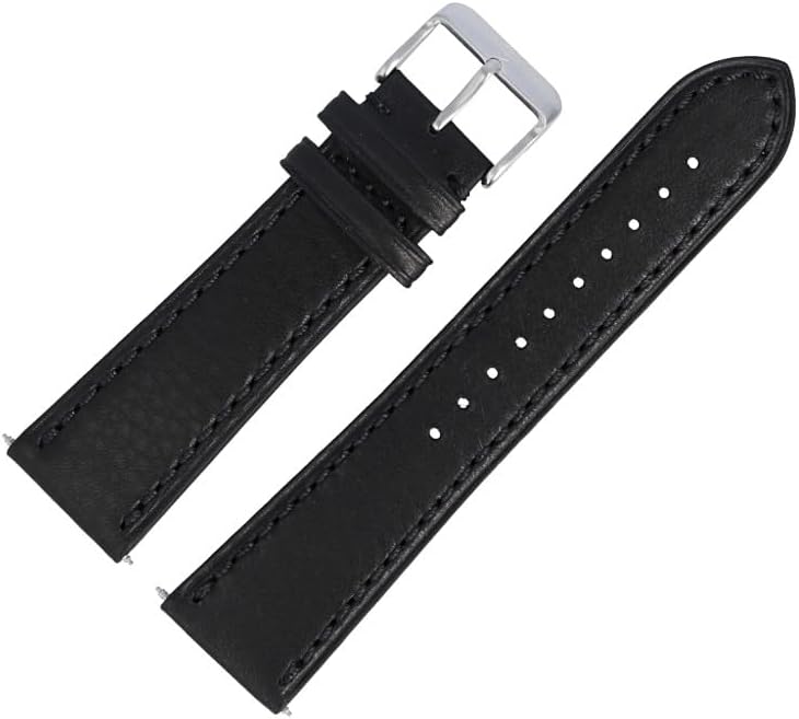 Victorinox Uhrenarmband 23mm Leder Schwarz - 004972