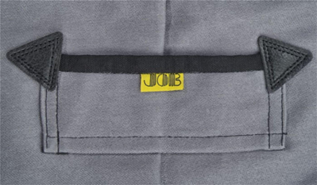 Zunfthose aus Doppel-Pilot grau mit Schlag, JOB Grösse 64