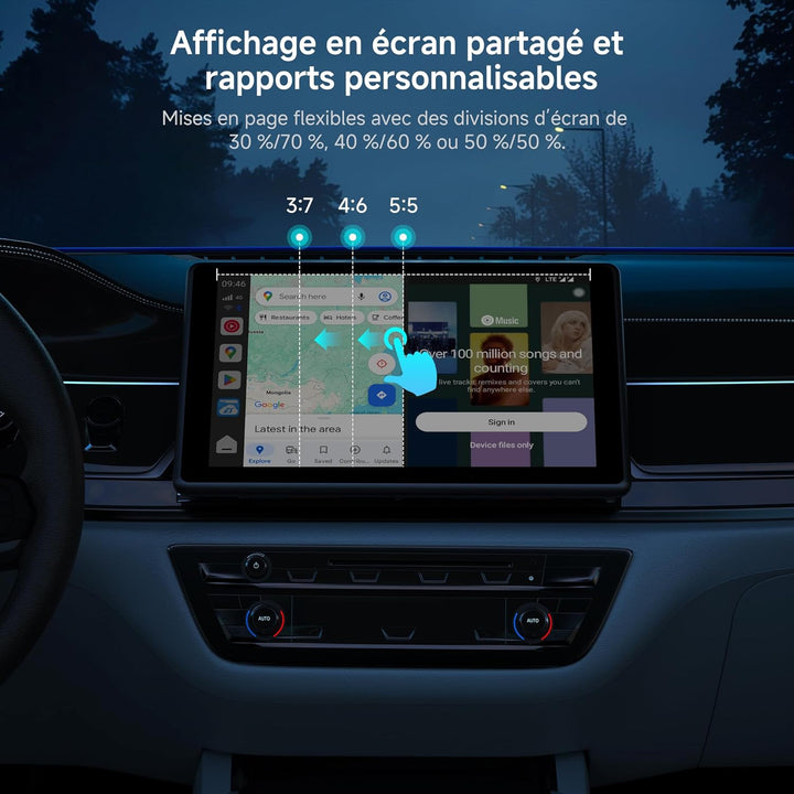 Carplay Wireless Adapter AI Box Android für Radios CP/AA, CarPlay & Android Auto Wireless Adapter US