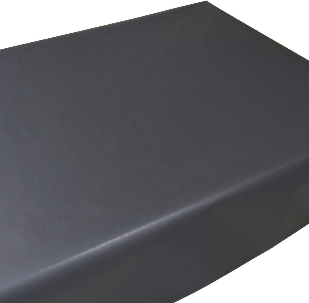 JUNOPAX Papiertischdecke 50m x 1,30m schwarz, nass- und wischfest 50 m x 1,30 m Schwarz, 50 m x 1,30